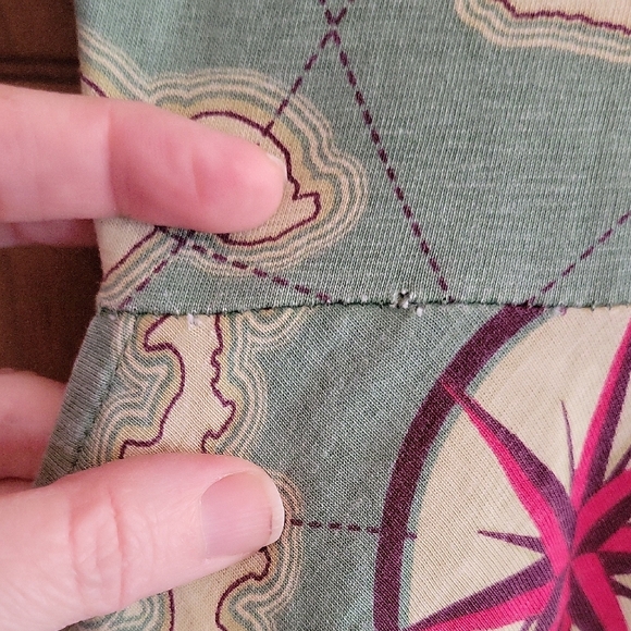 Playful Green Midi Dress with Fun Print - Picture 3 of 9